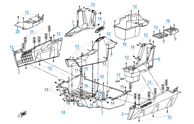 Пластиковые детали 4