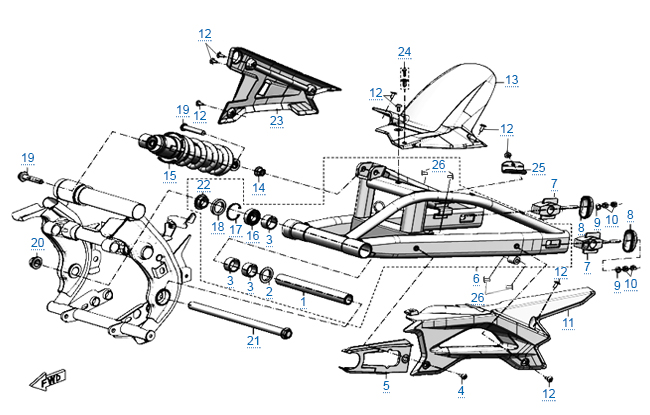Задняя подвеска