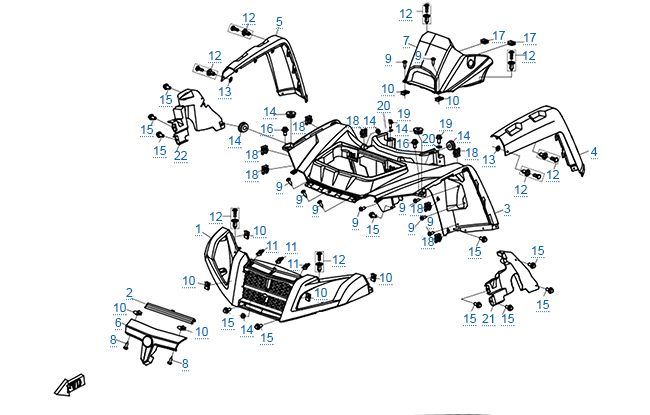 Пластиковые детали 1