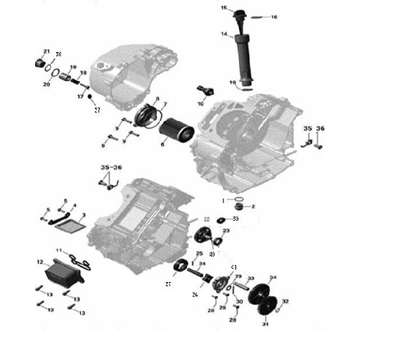 Система смазки 140539