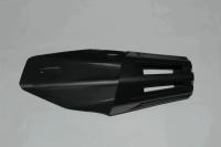 Облицовка декоративная воздуховода левая (черный / SILVER BLACK)