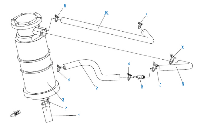 Система рециркуляции топлива