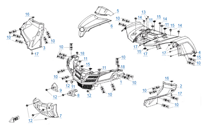 Пластиковые детали 1