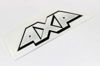 Стикер задней монооблицовки