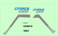 Расположение стикеров cforce (синий_athens blue)
