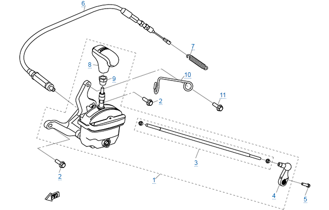 Механизм переключения передач