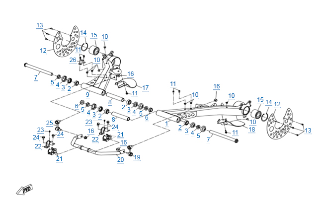 Задняя подвеска