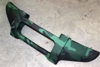 Накладка бампера (камуфляж зеленый)