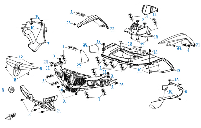 Пластиковые детали 1