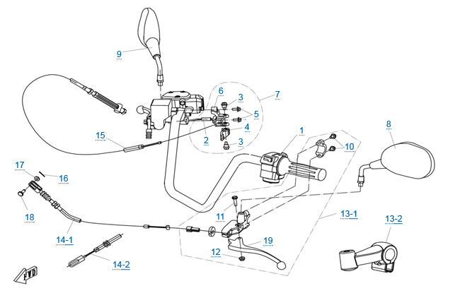 Детали руля 1