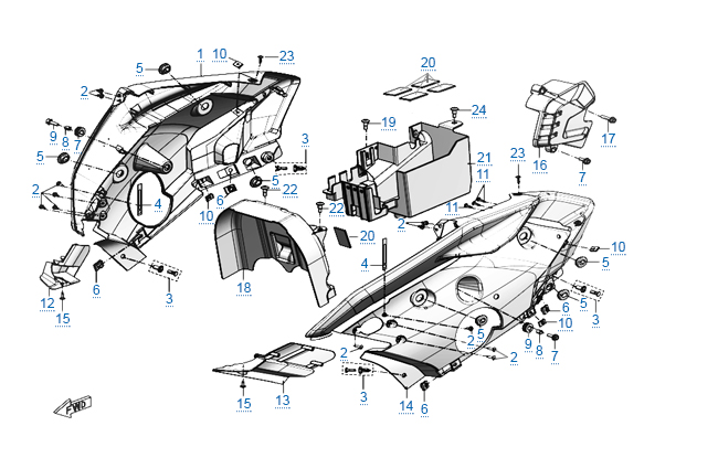 Пластиковые детали 4
