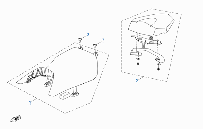 Сиденье в сборе