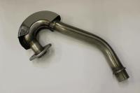 Приемная часть глушителя, передняя