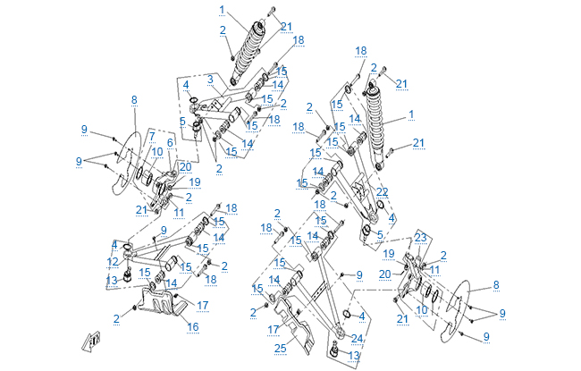 Передняя подвеска