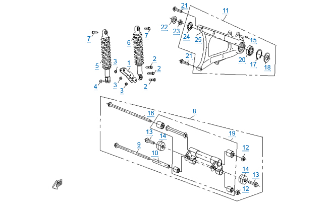 Задняя подвеска