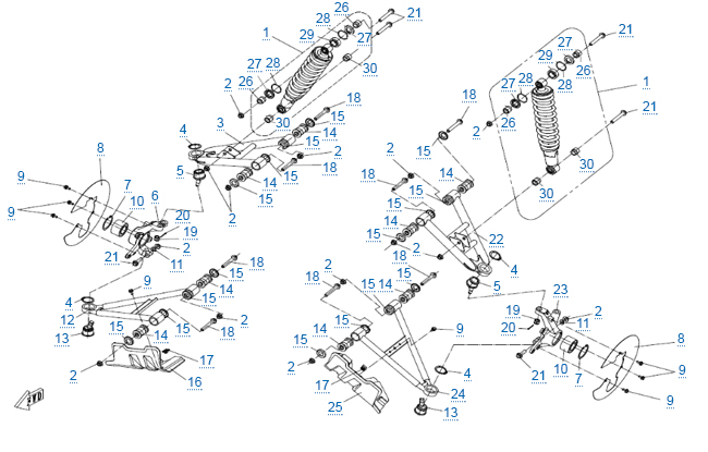 Передняя подвеска