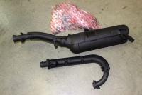 Глушитель в сборе (одноместный)