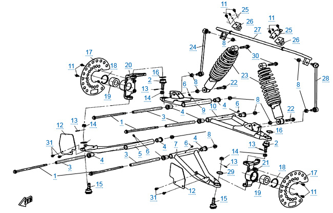 Передняя подвеска