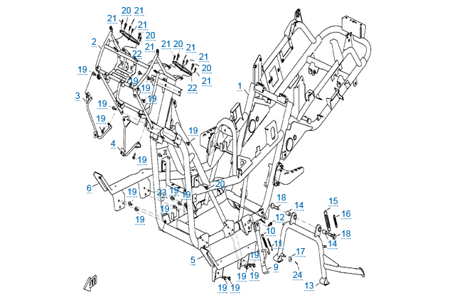 Рама в сборе