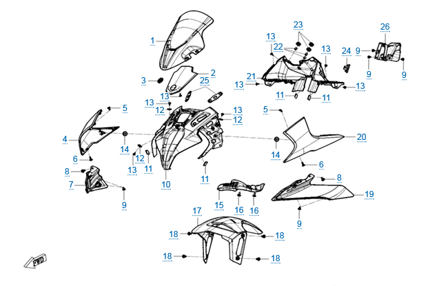 Пластиковые детали 1