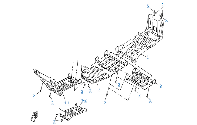 Пластиковая защита днища