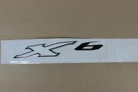 Наклейка облицовки топливного бака правая