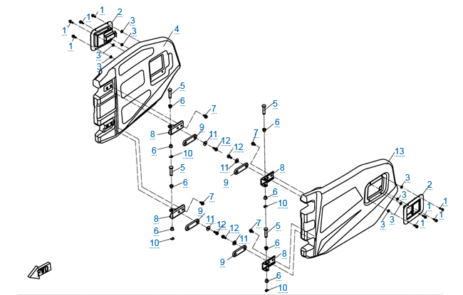 Боковые двери