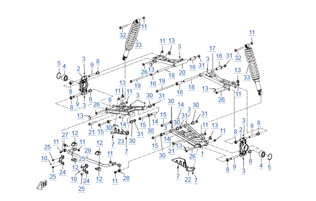 Задняя подвеска