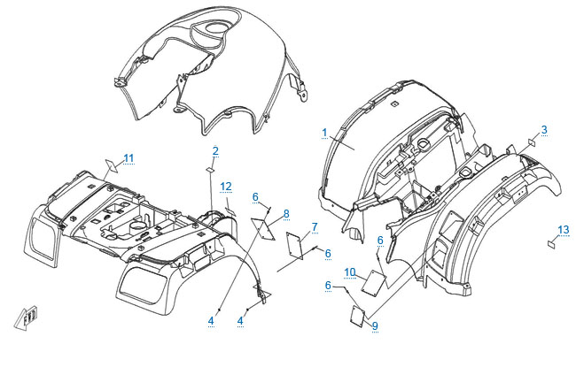 Расположение стикеров(2013)