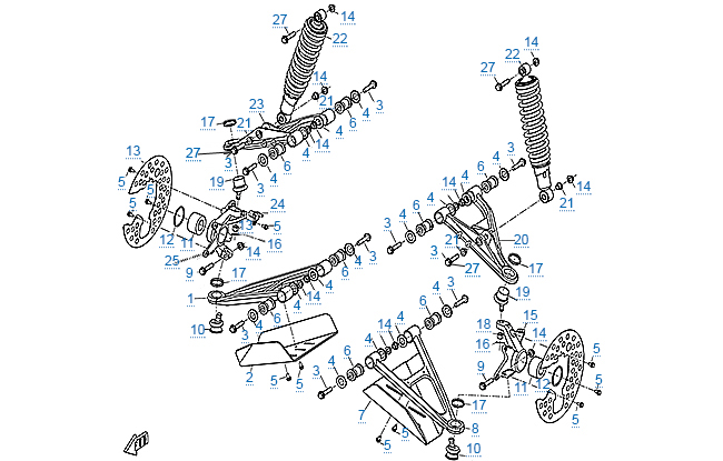 Передняя подвеска