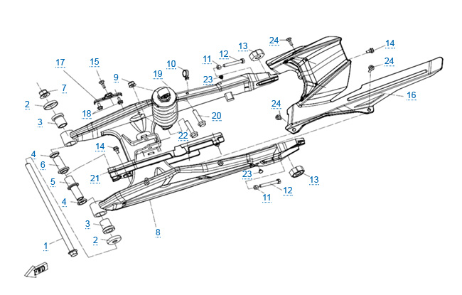 Задняя подвеска