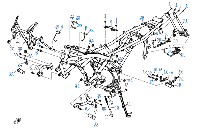 Рама в сборе