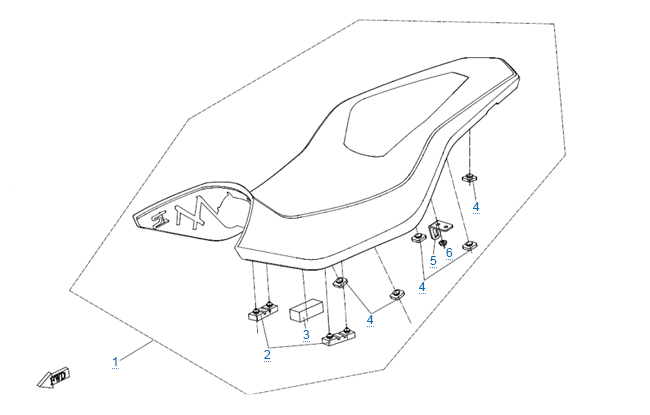 Сиденье в сборе