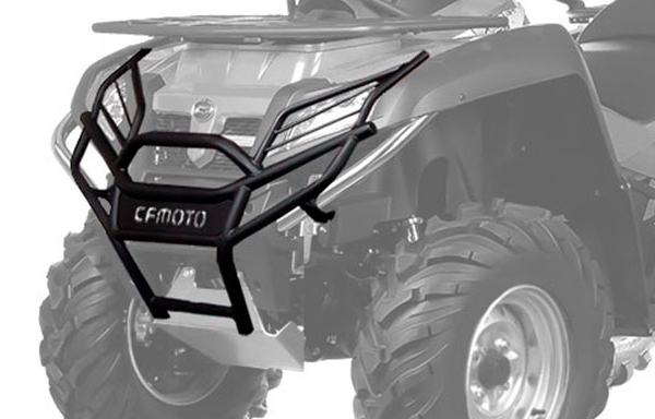 CFX8FR1  Передний силовой бампер для CFMOTO X8 (с защитой фар)