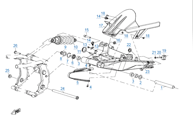 Задняя подвеска