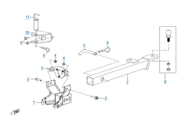 Сцепное устройство
