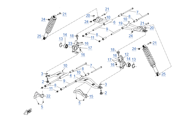 Передняя подвеска