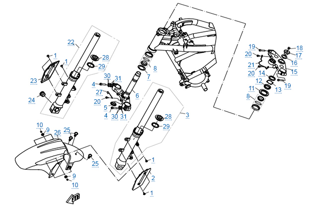 Передняя подвеска
