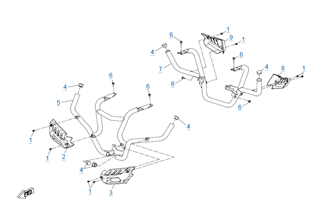 Бампер overland