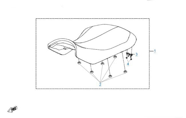Сиденье в сборе
