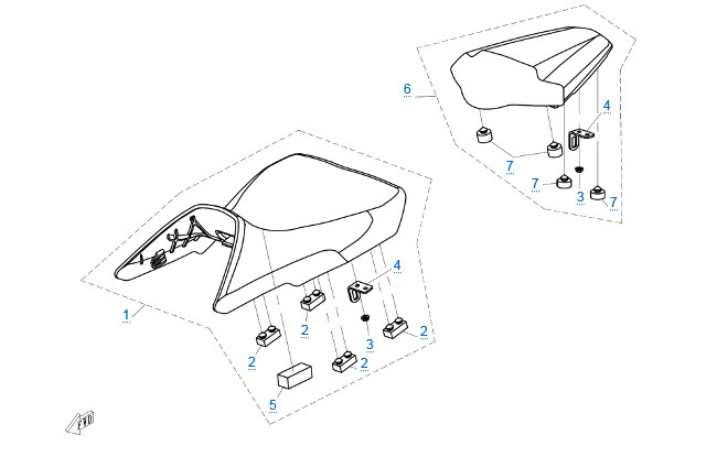 Сиденье в сборе