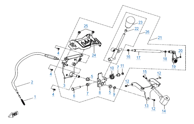 Механизм переключения передач