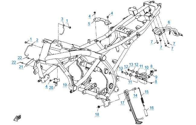 Рама в сборе