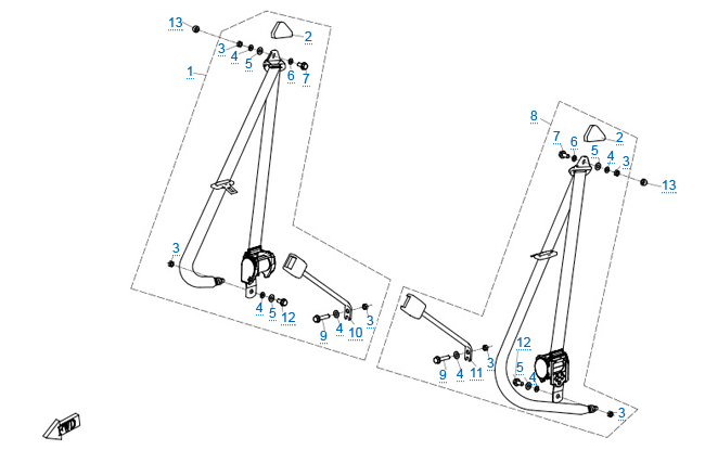 Ремень безопасности