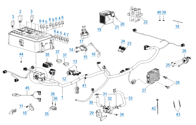 Электрическая система (eps)