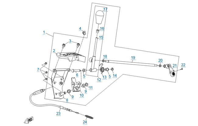 Механизм переключения передач