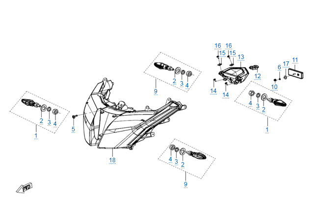Внешние световые приборы
