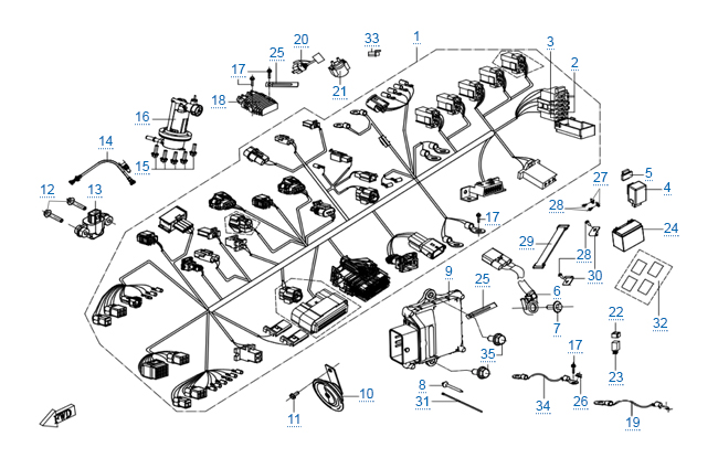 Электрическая система (abs)