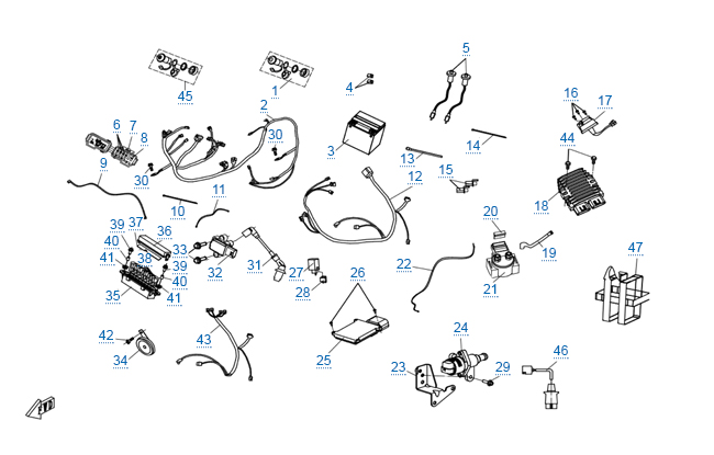 Электрическая система (eps)