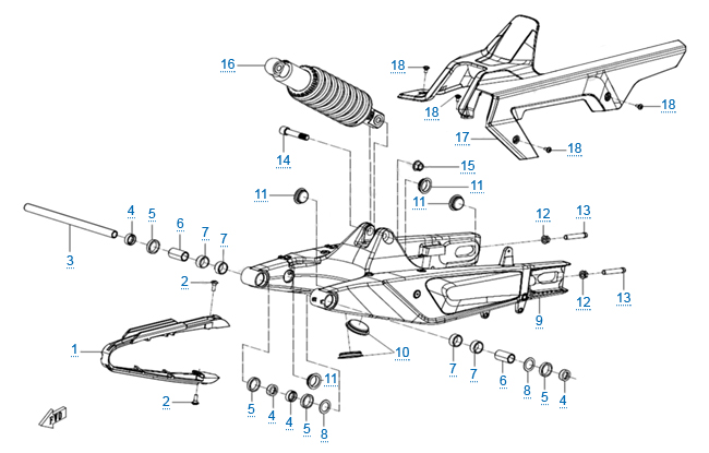 Задняя подвеска
